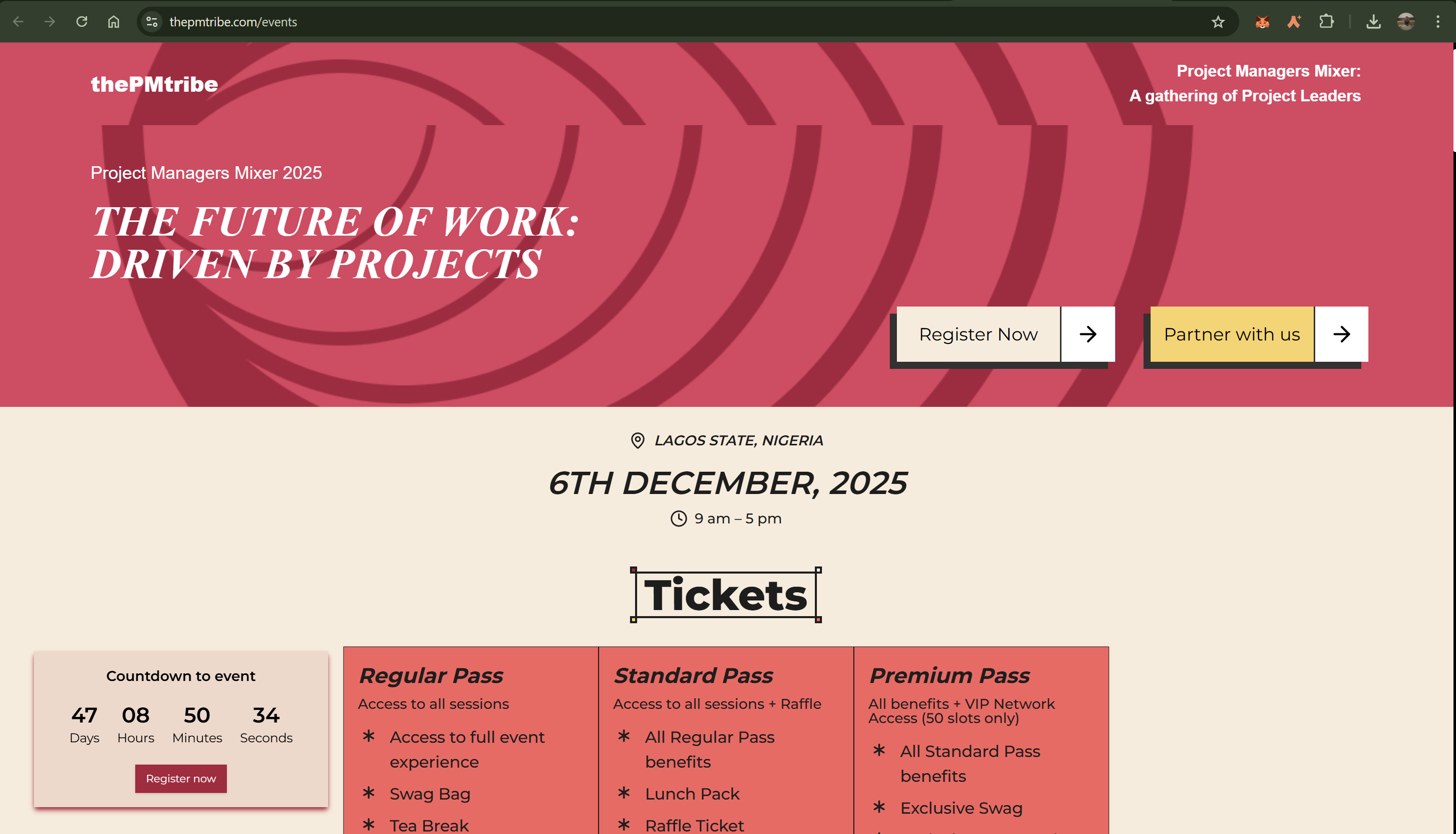 ThePMTribe - Event & Academy Platform